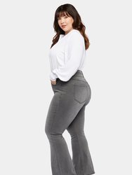 Ava Flared Jeans In Plus Size - Smokey Mountain