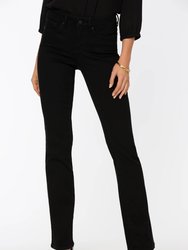 Barbara Bootcut Jeans - Black - Black