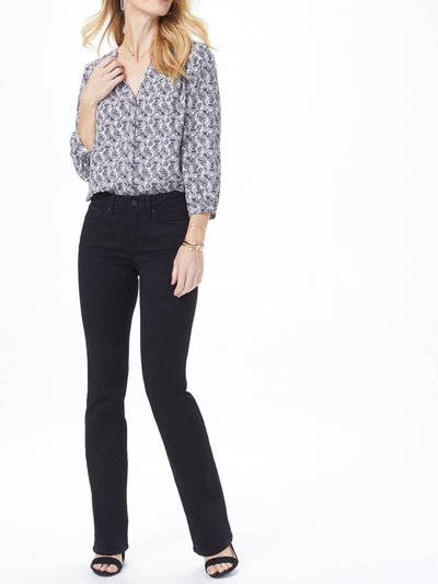 NYDJ Barbara Bootcut Jeans In Petite - Black product