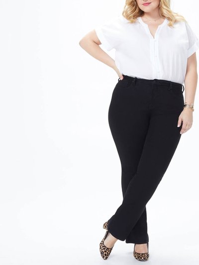NYDJ Barbara Bootcut Jeans In Plus Size - Black product