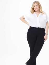 Barbara Bootcut Jeans In Plus Size - Black - Black