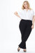 Barbara Bootcut Jeans In Plus Size - Black - Black