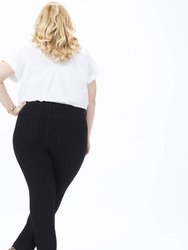 Barbara Bootcut Jeans In Plus Size - Black