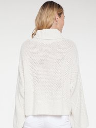 Chunky Turtleneck Sweater - Vanilla - Vanilla