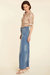 Elsie Wide Leg Ankle Jeans - Langly Indigo