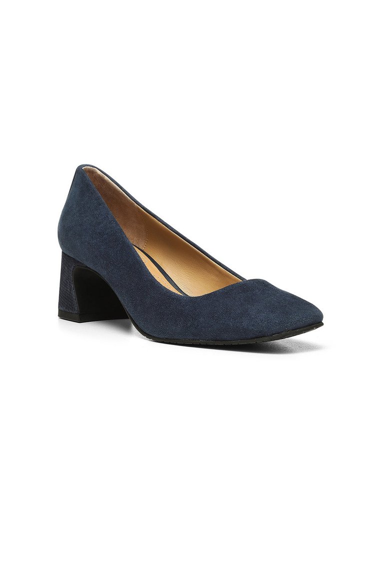 Fay Pumps - Navy - Navy