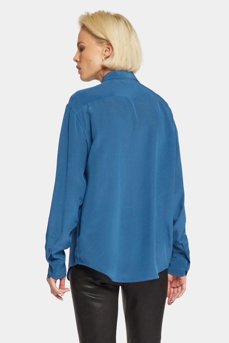 Lauren Silk Blouse - Deja Blu