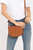 Leather Half Moon Crossbody Bag