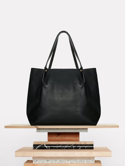 NYDJ Leather Tote Bag With Pouch product