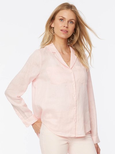 NYDJ Linen Blouse - Carnation product