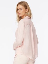 Linen Blouse - Carnation