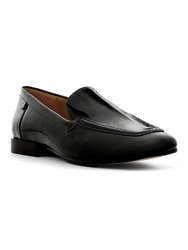 Lynn Slip-On Loafers - Black - Black