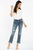 Marilyn Straight Ankle Jeans - Clean Monet