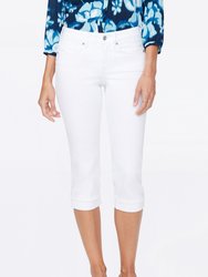 Marilyn Straight Crop Jeans - Optic White