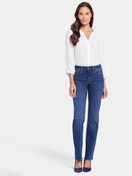 Marilyn Straight Jeans In Petite - Cooper