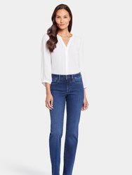Marilyn Straight Jeans In Petite - Cooper - Cooper