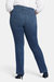 Marilyn Straight Jeans In Plus Size - Cooper