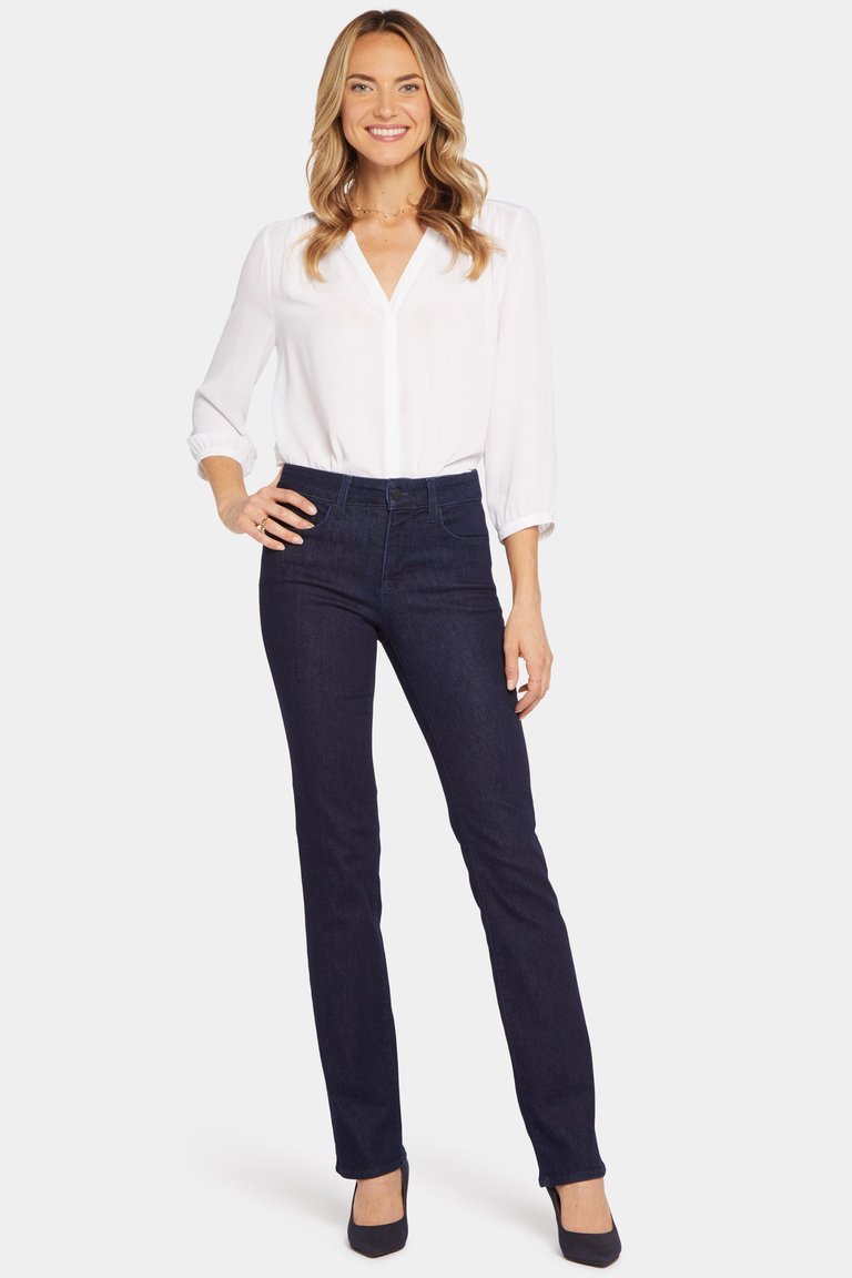 Marilyn Straight Jeans In Tall - Rinse - Rinse