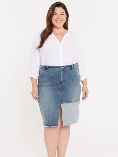 NYDJ Midi Skirt In Plus Size - Clean Seline product
