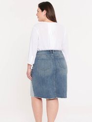 Midi Skirt In Plus Size - Clean Seline