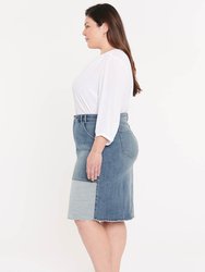 Midi Skirt In Plus Size - Clean Seline