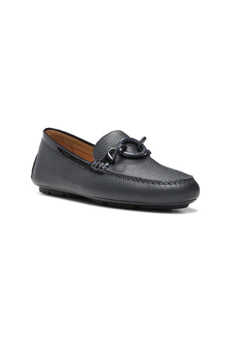 Pose Slip-On Loafers - Navy