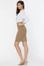 Pull-On Pencil Skirt With Welt Details - Wet Sand