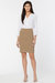 Pull-On Pencil Skirt With Welt Details - Wet Sand - Wet Sand