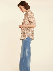 Riley Silk Elbow Sleeved Blouse - Mia Plume