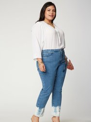 Sheri Slim Ankle Jeans In Plus Size - Cadena