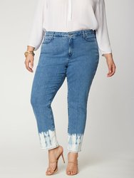 Sheri Slim Ankle Jeans In Plus Size - Cadena