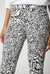 Sheri Slim Ankle Pants - Abstract Jaguar Beige