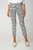 Sheri Slim Ankle Pants - Abstract Jaguar Beige