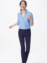 Sheri Slim Jeans in Petite - Rinse