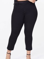 Sheri Slim Jeans In Plus Size - Black