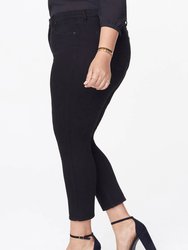 Sheri Slim Jeans In Plus Size - Black