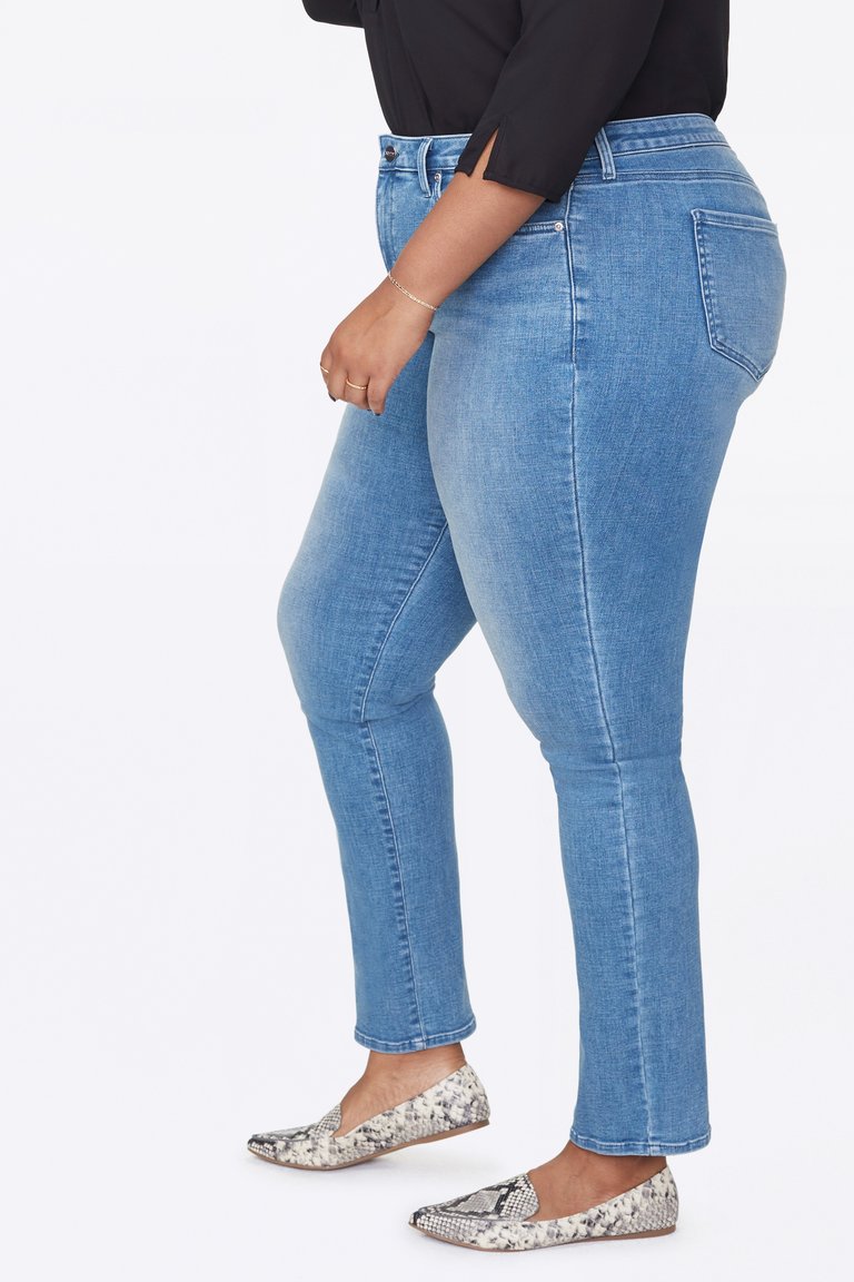 Sheri Slim Jeans In Plus Size - Brickell