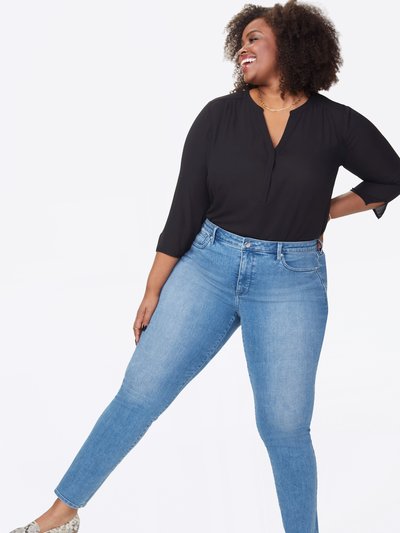 NYDJ Sheri Slim Jeans In Plus Size - Brickell product