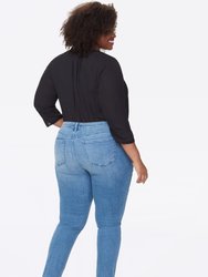 Sheri Slim Jeans In Plus Size - Brickell