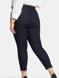 Skinny Ankle Pull-On Jeans In Plus Size - Rinse