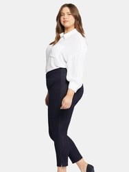 Skinny Ankle Pull-On Jeans In Plus Size - Rinse