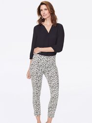 Skinny Ankle Pull-On Pants - Canyon Cat Vanilla -  Canyon Cat Vanilla