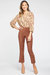 Slim Bootcut Pull-On Pants - Coffee Bean