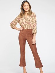 Slim Bootcut Pull-On Pants - Coffee Bean