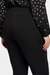 Slim Trouser Pants In Plus Size - Black