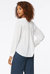 Smocked V-Neck Blouse - Optic White