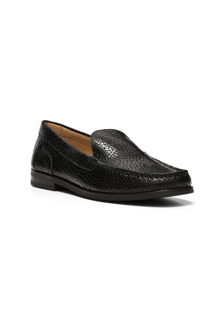 Tacie Slip-On Loafers - Black - Black