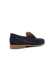 Tacie Slip-On Loafers - Navy