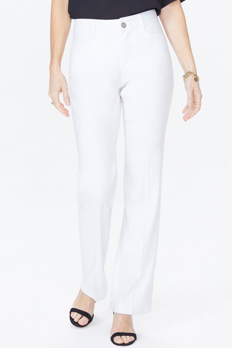 Trouser Pants In Petite - Optic White