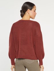 V-Neck Sweater - Husk